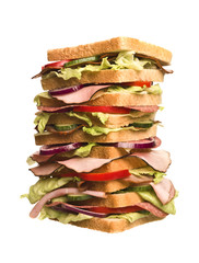 Oversized sandwich