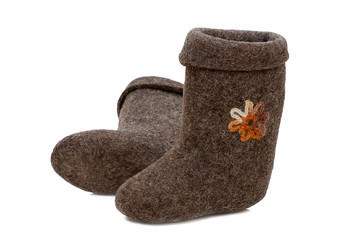 Children's felt shoes (Valenki)