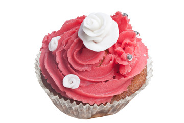 Cupcake de fresa