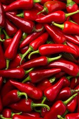 background of chili red peppers