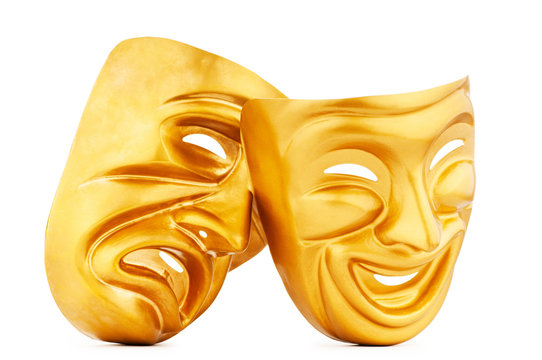 Masks with the theatre concept