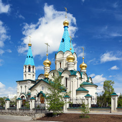 Cathedral of the Annunciation in Blagoveshchensk, Russia