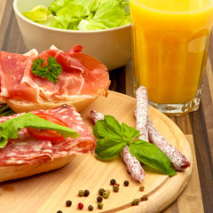 Ein gesundes Frühstück