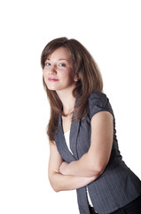 Fototapeta premium portrait of young business woman