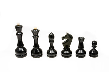 The chess pieces