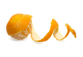 Peeled mandarin