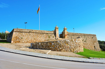 Forti de Sant Jordi in Tarragona, Spain