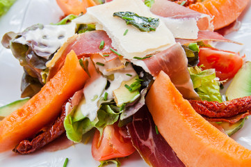 Fresh fruits salad
