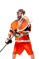Lacrosse Player