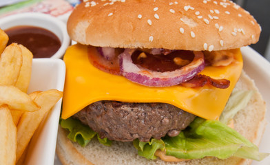 Cheese burger