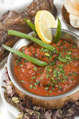 Tasty Indian food, chicken Koorgi Murgh.