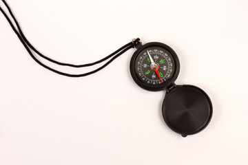 compass on white