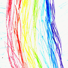 seamless texture of colored lines colored pencil stripes