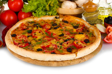 delicious pizza