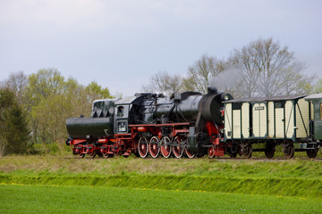 steam train, Veendam - Stadskanaal, Netherlands