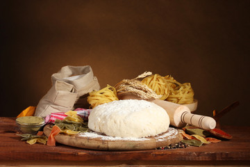 ingredients for homemade pasta