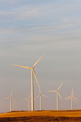 wind turbines, Castile and Leon, Spain