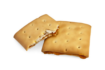 Crackers with fillings