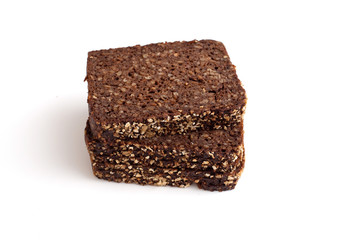 stack of slices of bread