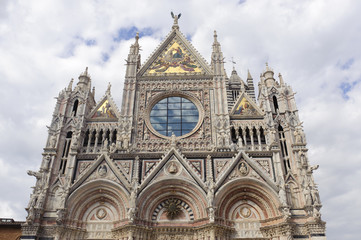Fototapeta na wymiar Siena (Tuscany, Italy) - Duomo