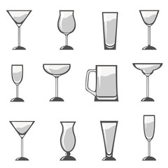 alcohol glass set
