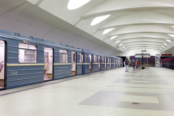 Вестибиль станции метро.