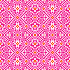 Design for seamless tiles with geometric lines and squares