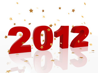 red 2012 with stars