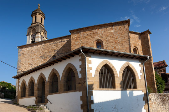 Iglesia de Alcoz, Ultzama, Navarra, Espa&ntilde;a