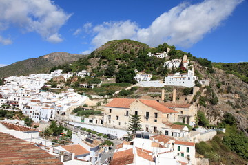 Fototapeta na wymiar Frigiliana miasto w prowincji Malaga Hiszpania