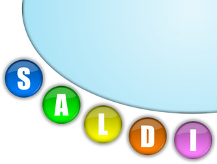 Saldi vector background