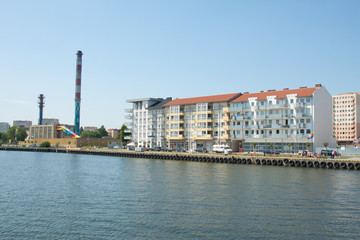 Fototapeta premium Swinemünder Industrie
