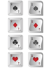 poker buttons