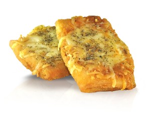 cheese cutlets isolated