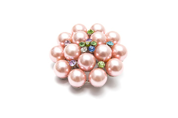 Pink Brooch