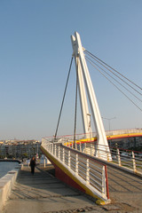 Fototapeta na wymiar Goztepe most w Izmirze 2