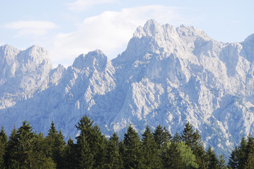 Mountain peaks