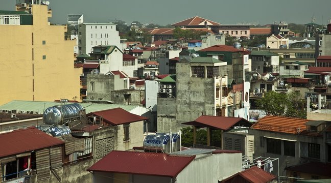 Urban landscape in Hanoi