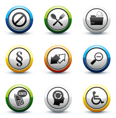 icône bouton internet