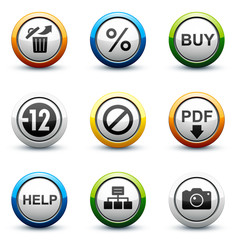 icône bouton internet