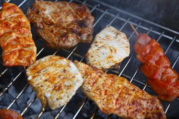 Grillfleisch