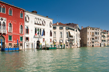 Grand canal view. Venice, Italy.