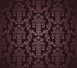 Damask seamless pattern