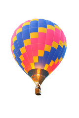 Naklejka premium balon na gorące powietrze