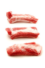 Raw spare ribs