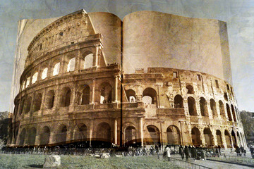 Naklejka premium Colosseo, Roma