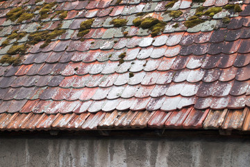Altes Ziegeldach