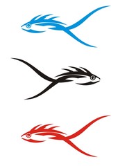Fish. Three variants