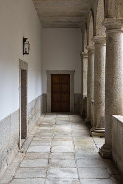 Hallway with door