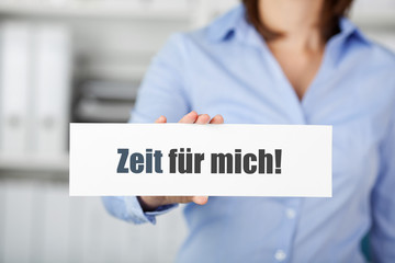 zeit für mich